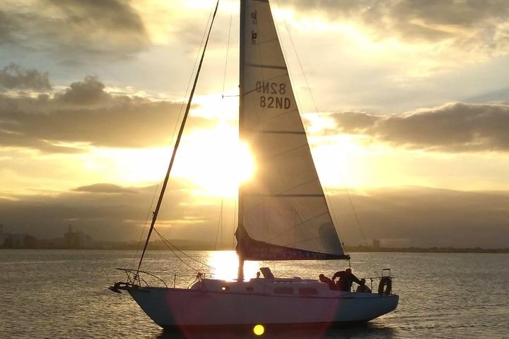 Sunset sail boat trips in Old San Juan 